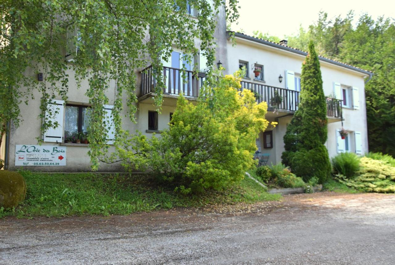 Chambres d'Hôtes L'Orée des Bois Lacrouzette Extérieur photo